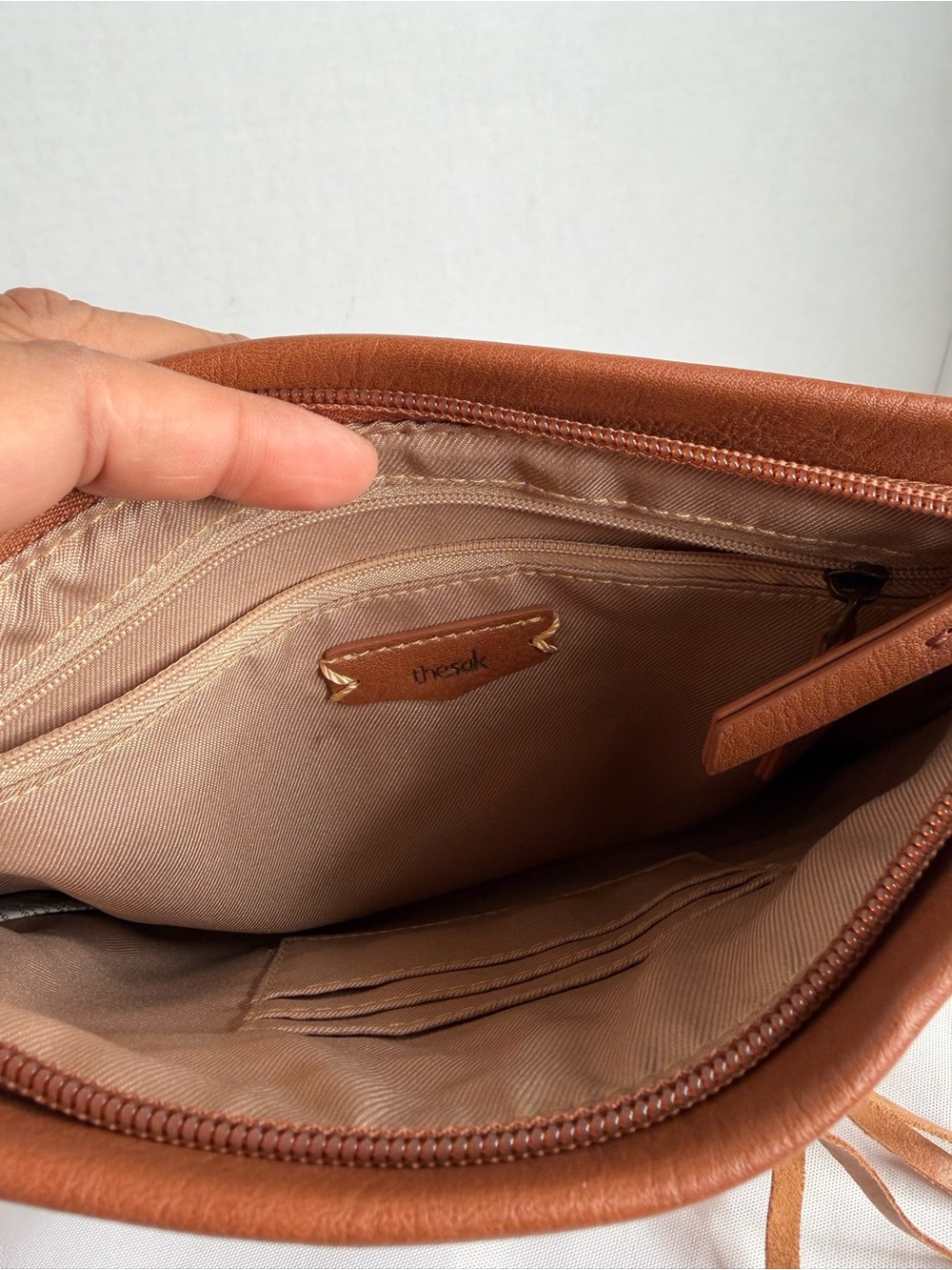 The Sak Sanibel Leather Crossbody Bag - Picture 8 of 8